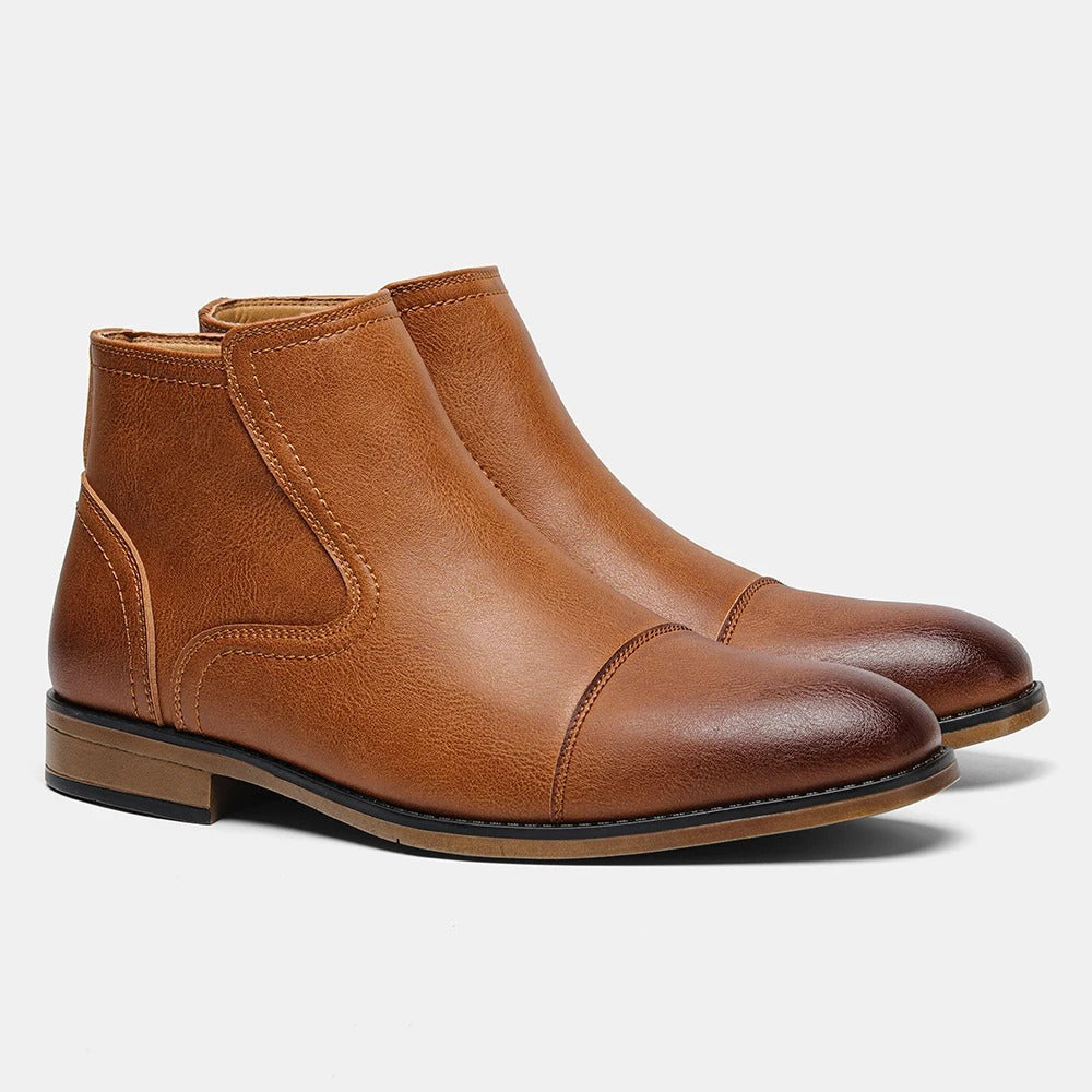 Botas Chelsea de piel