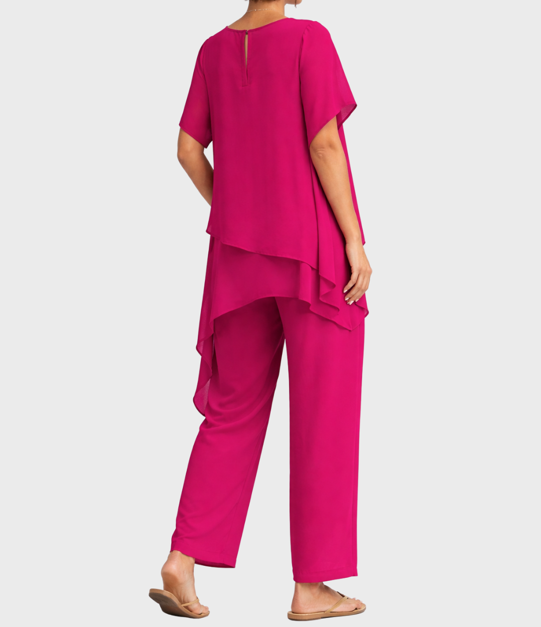 Conjunto elegante y fluido