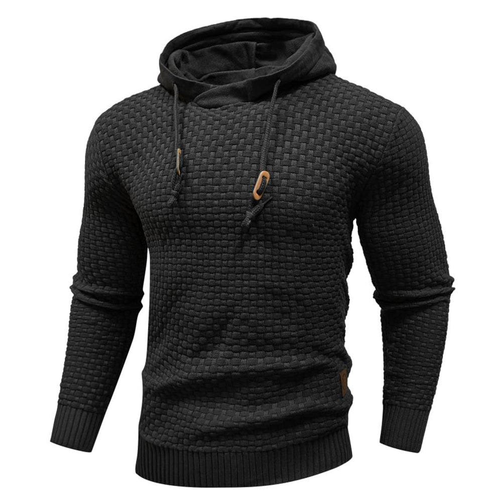 Elegante sudadera con capucha para hombre