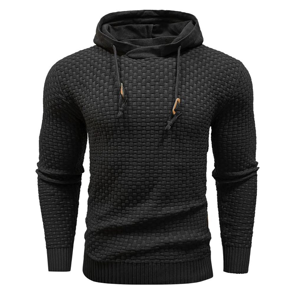 Elegante sudadera con capucha para hombre