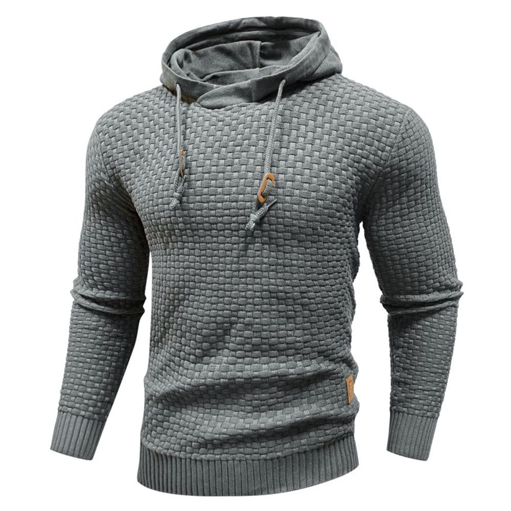 Elegante sudadera con capucha para hombre