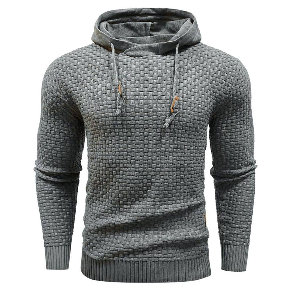 Elegante sudadera con capucha para hombre