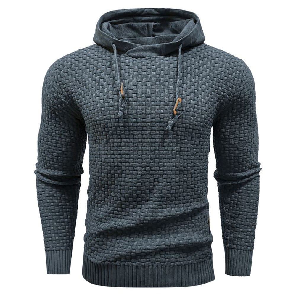 Elegante sudadera con capucha para hombre