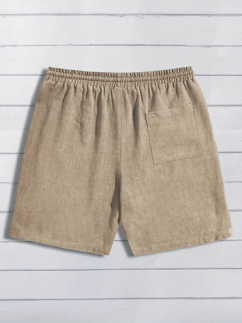 Pantalones cortos de lino