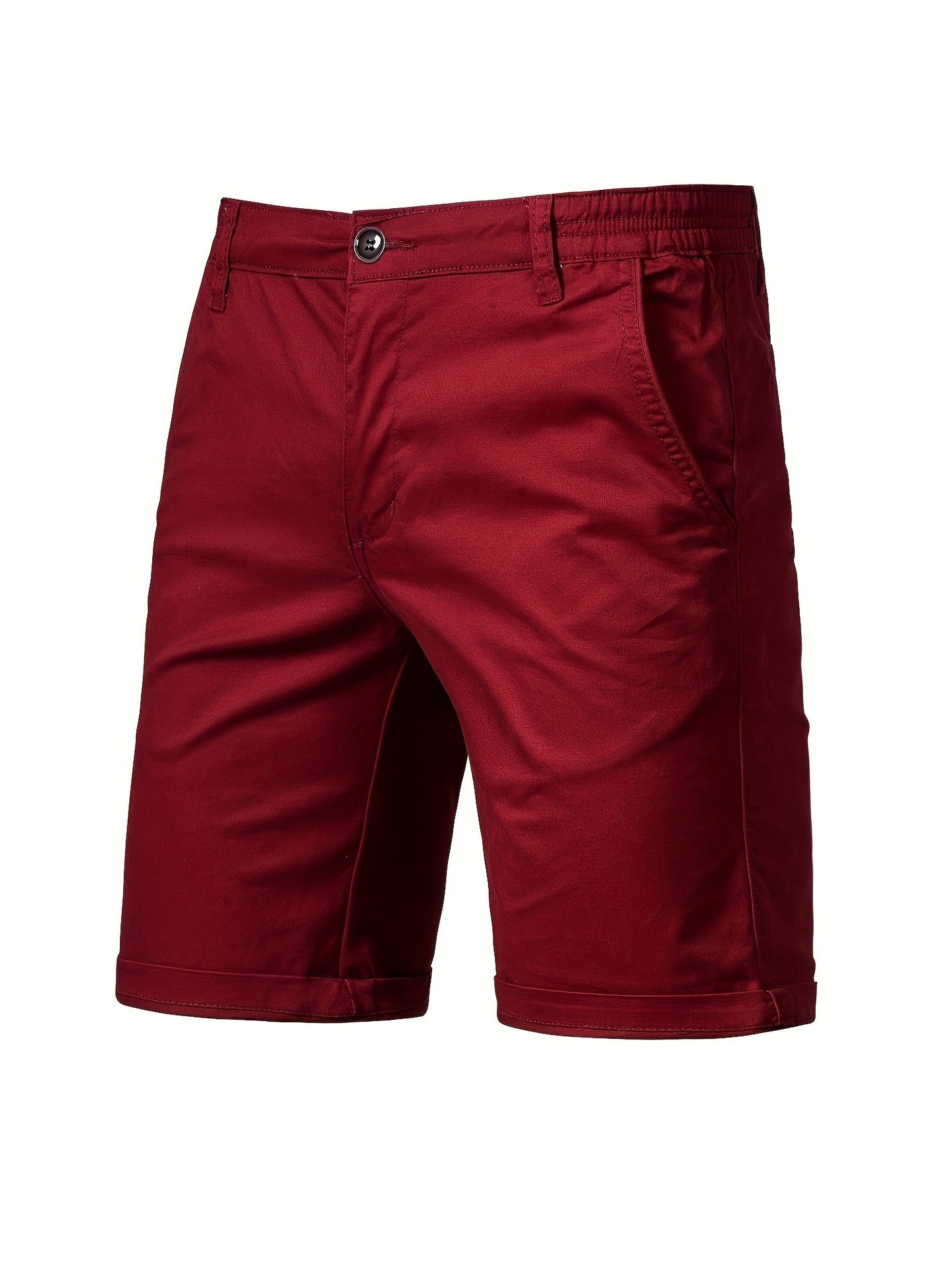 Elegantes pantalones cortos de algodón