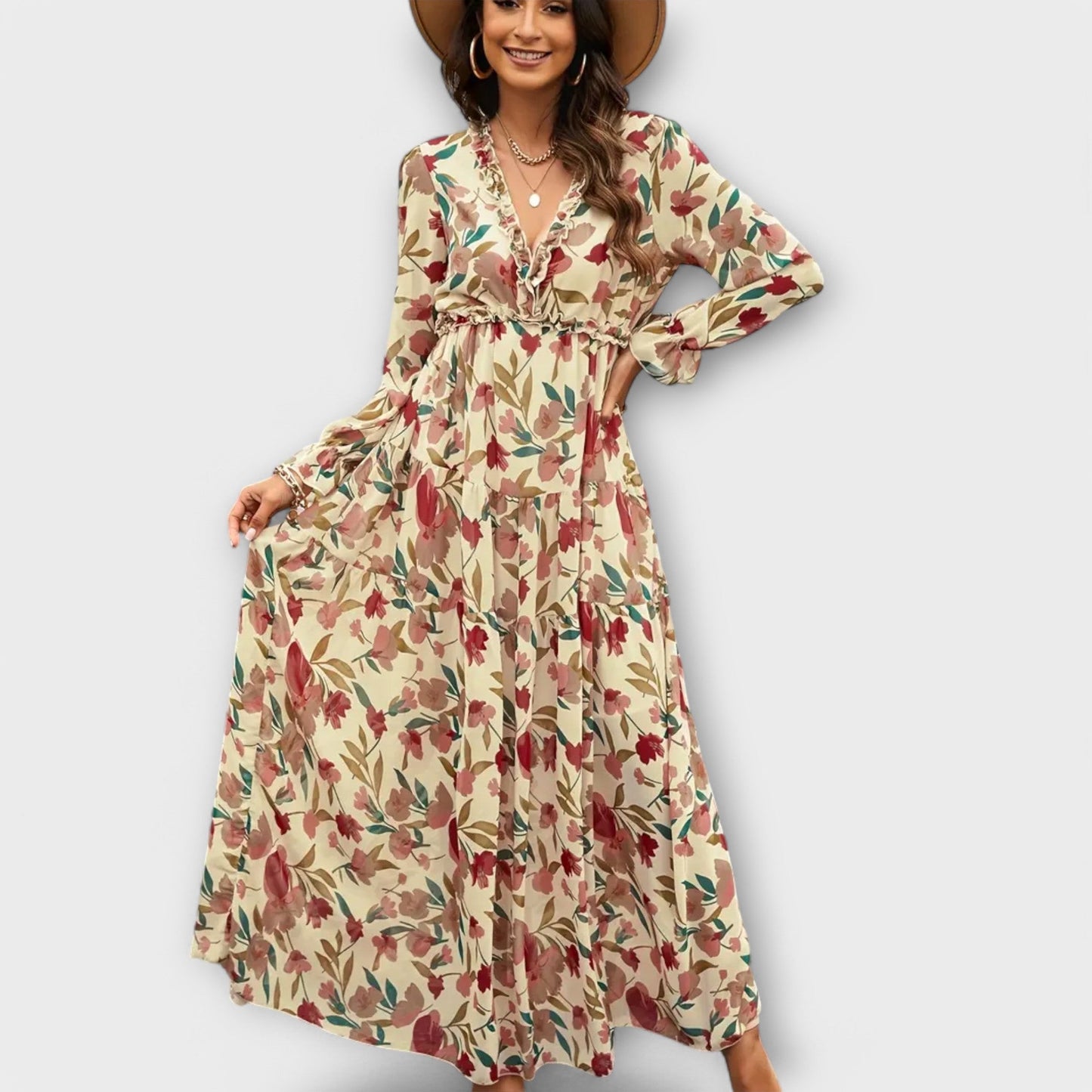 Vestido Elegante Drapeado