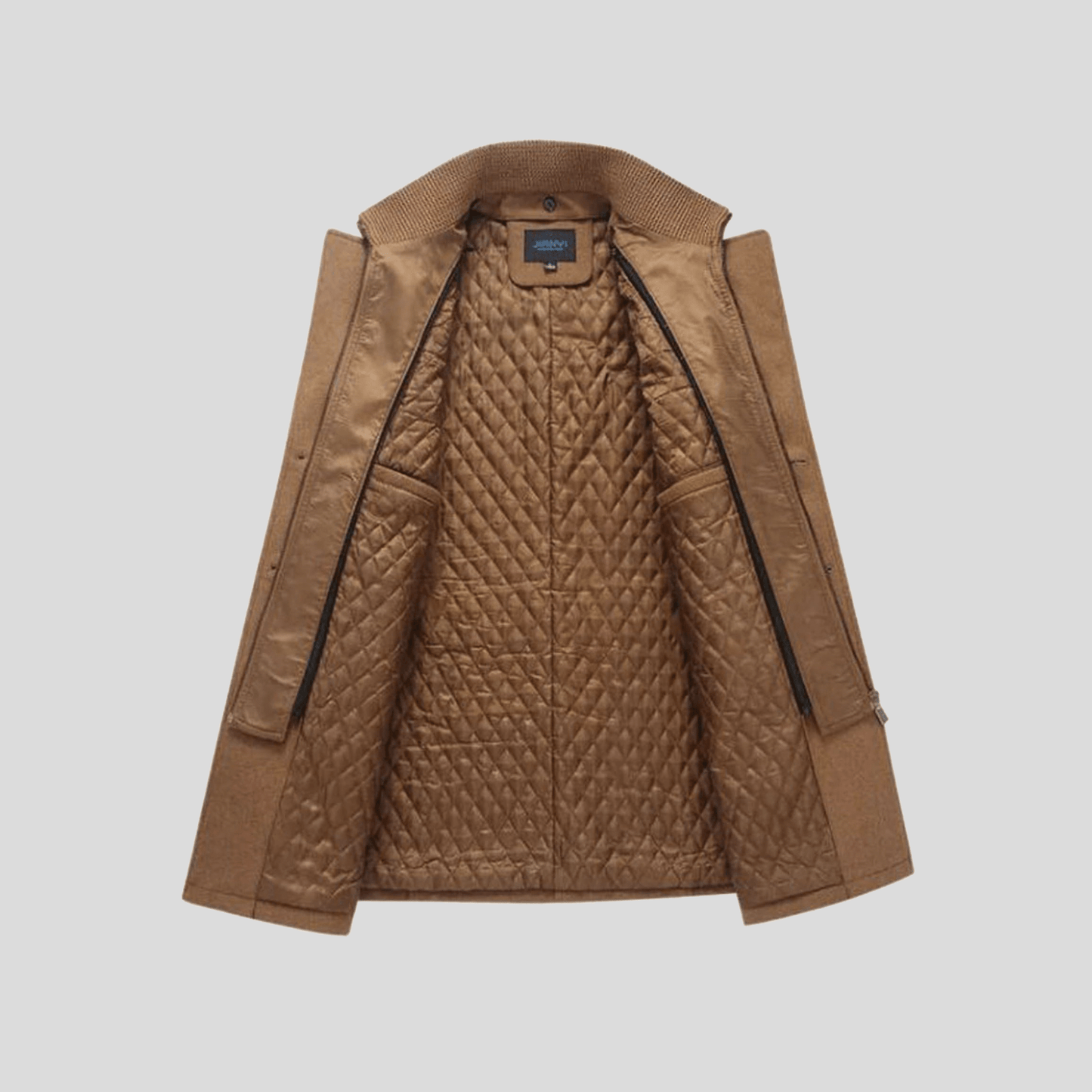Elegante abrigo de invierno