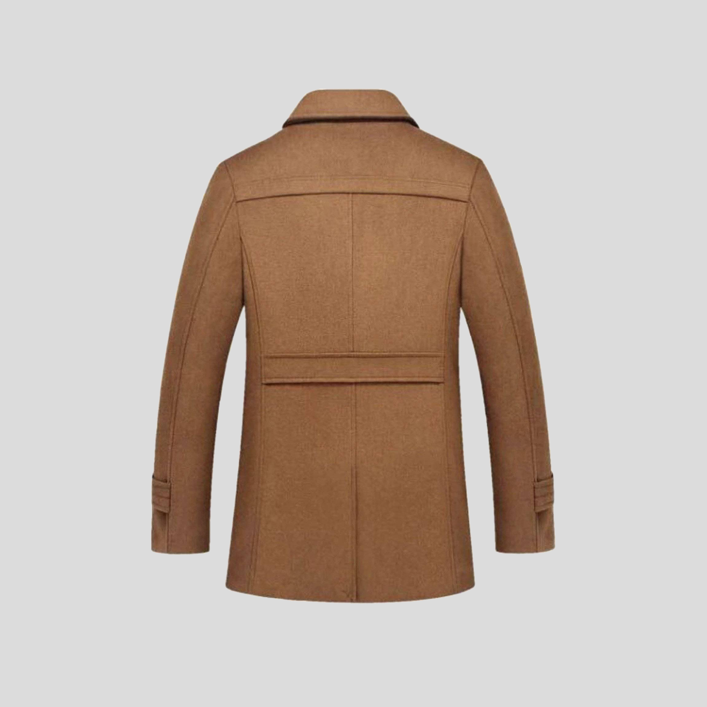 Elegante abrigo de invierno
