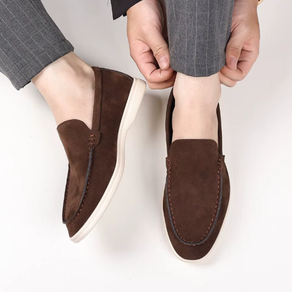 Mocasines de ante de lujo