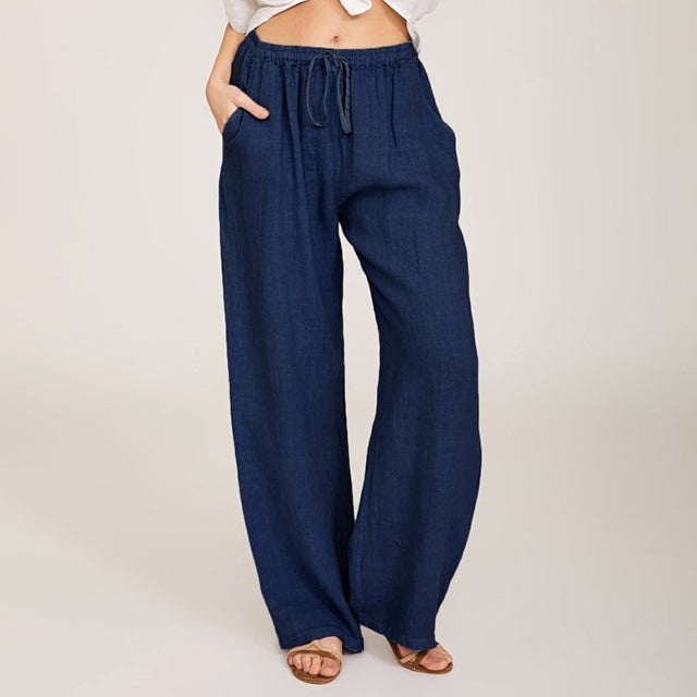 Enara - Pantalones Con Cordón Confortables