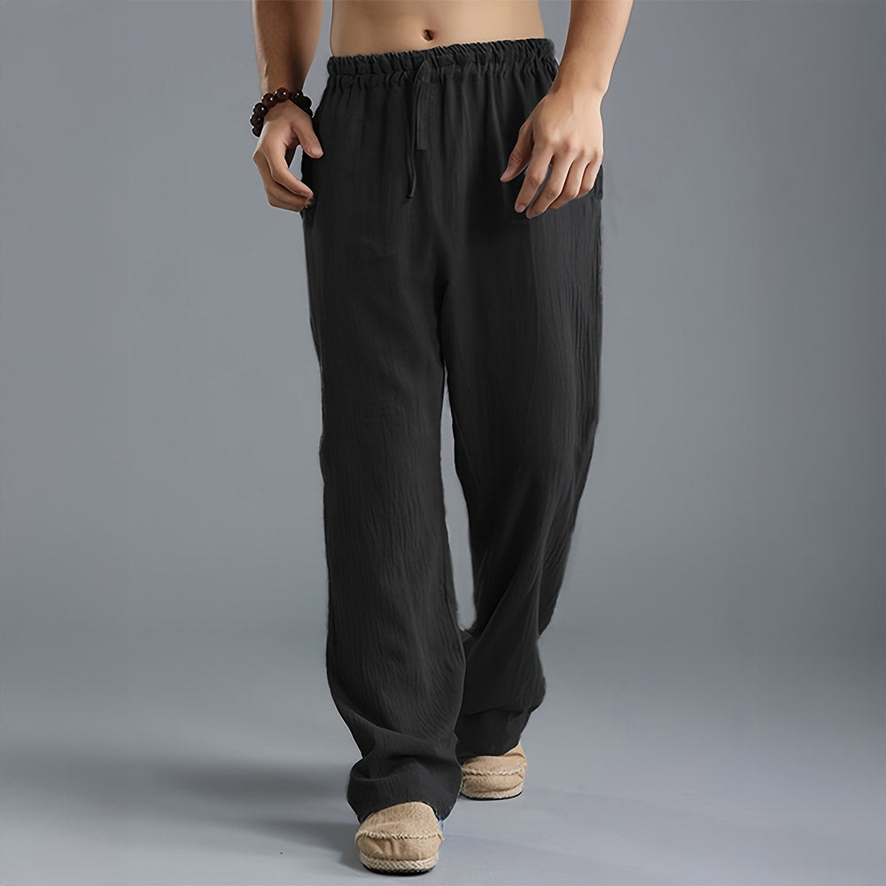 Pantalón de lino transpirable