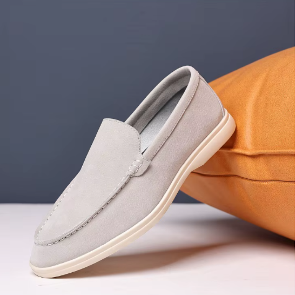 Mocasines clásicos de ante