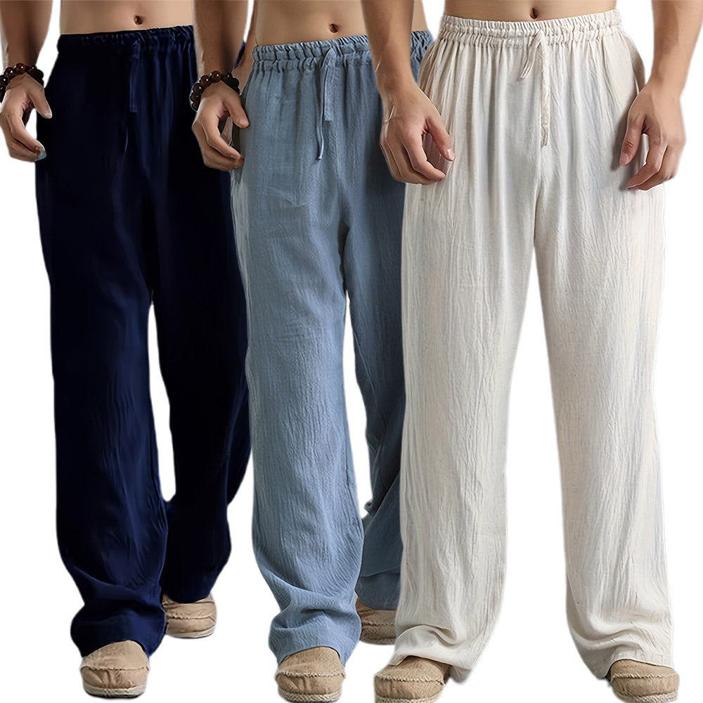 Pantalón de lino transpirable