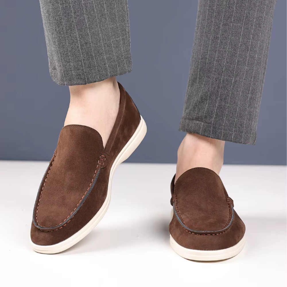 Mocasines de ante de lujo