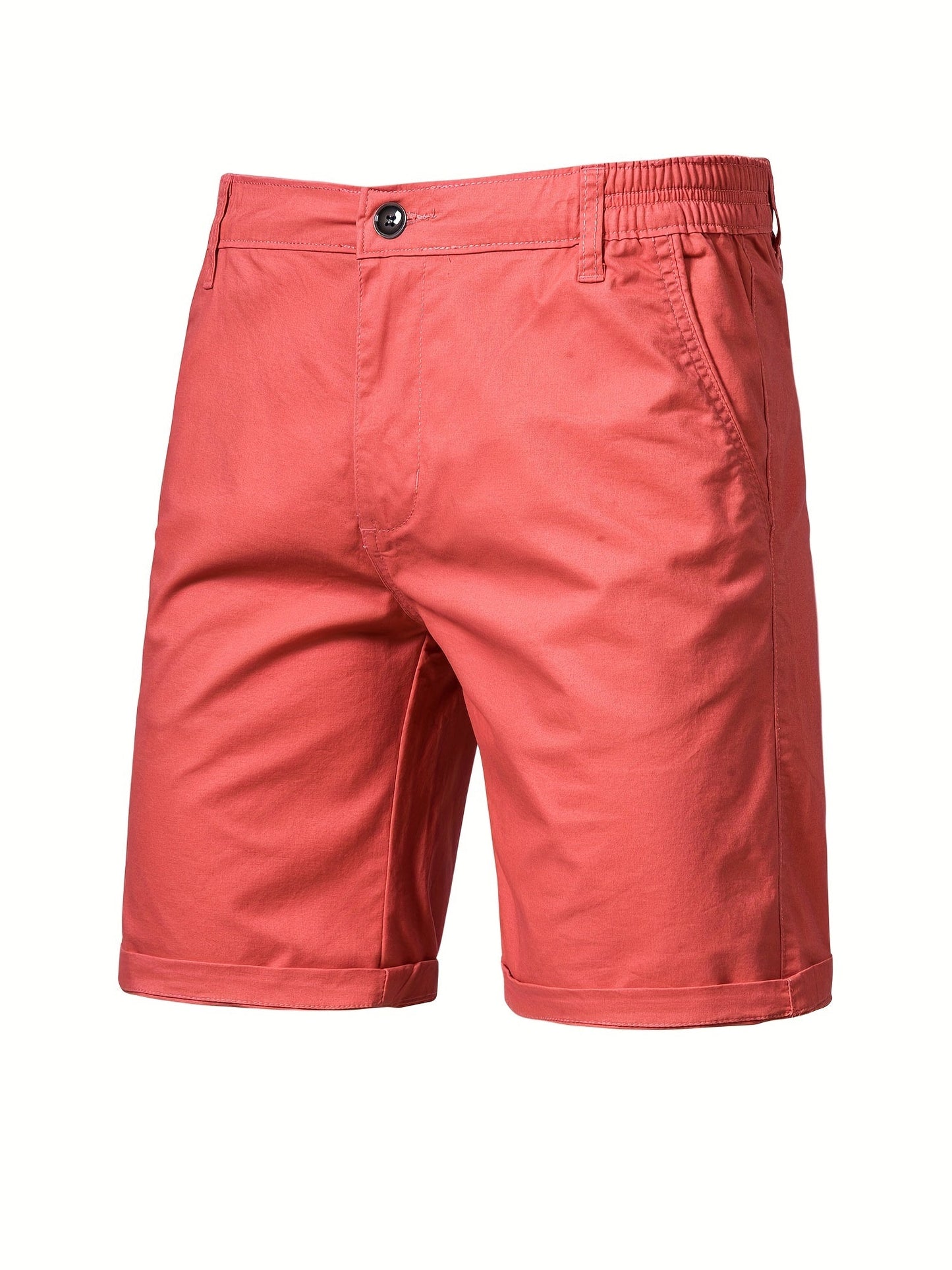 Elegantes pantalones cortos de algodón