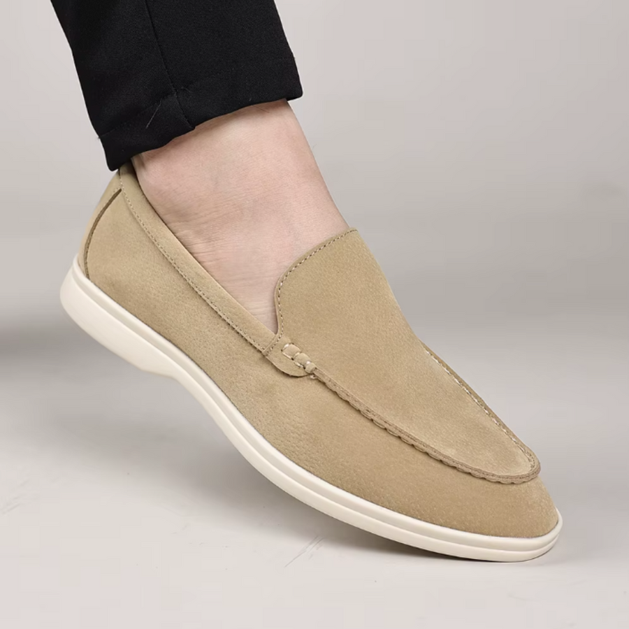 Mocasines clásicos de ante