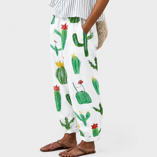 Pantalones Comfort Desert Bloom