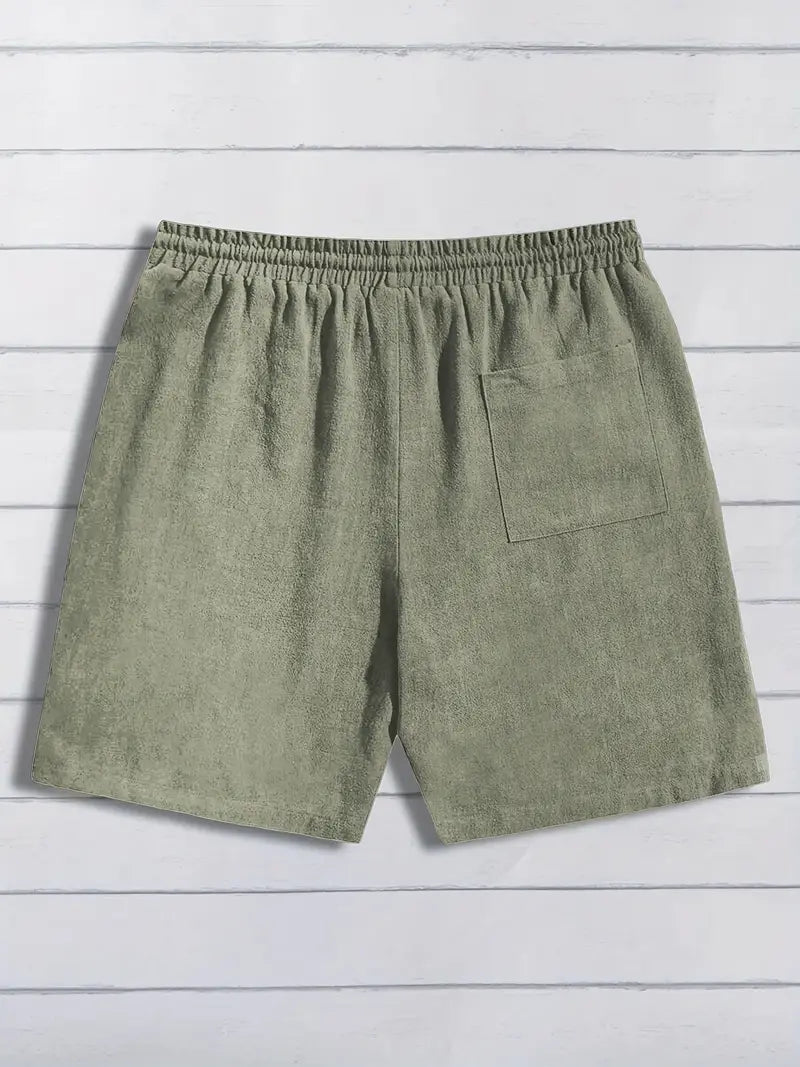 Pantalones cortos de lino