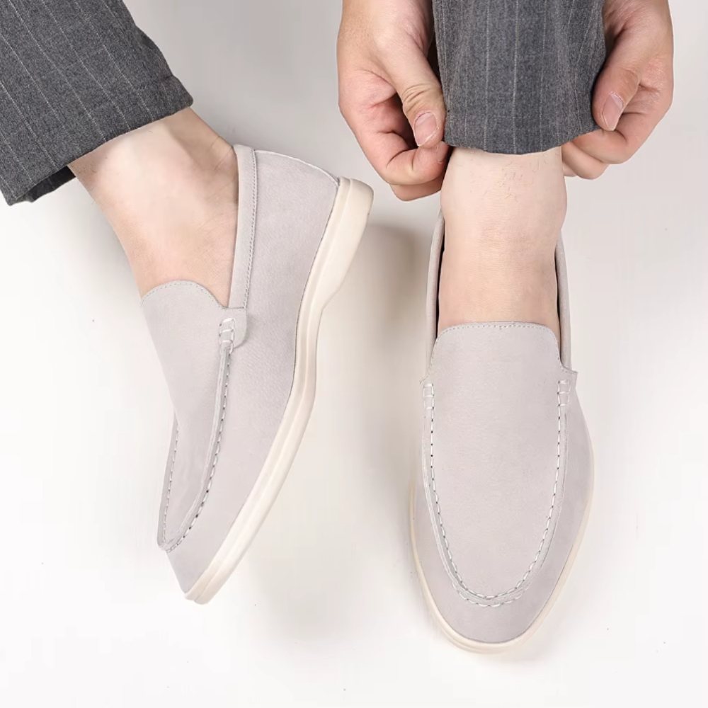 Mocasines de ante de lujo