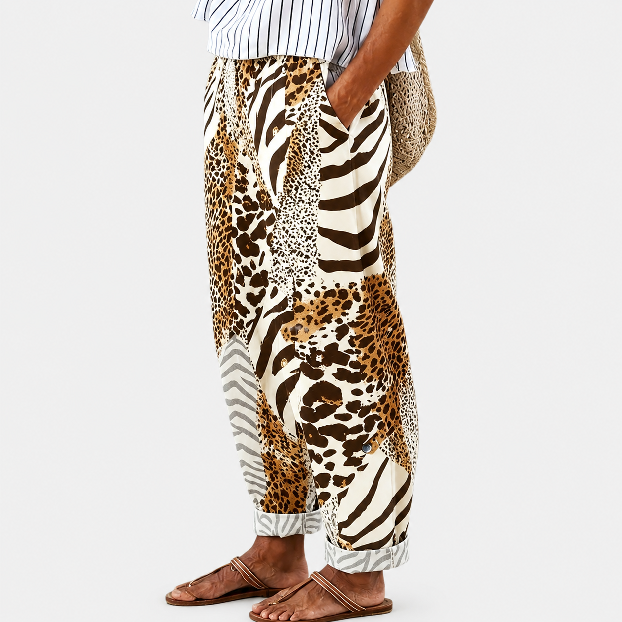 Pantalones Comfort Mosaic Savanna