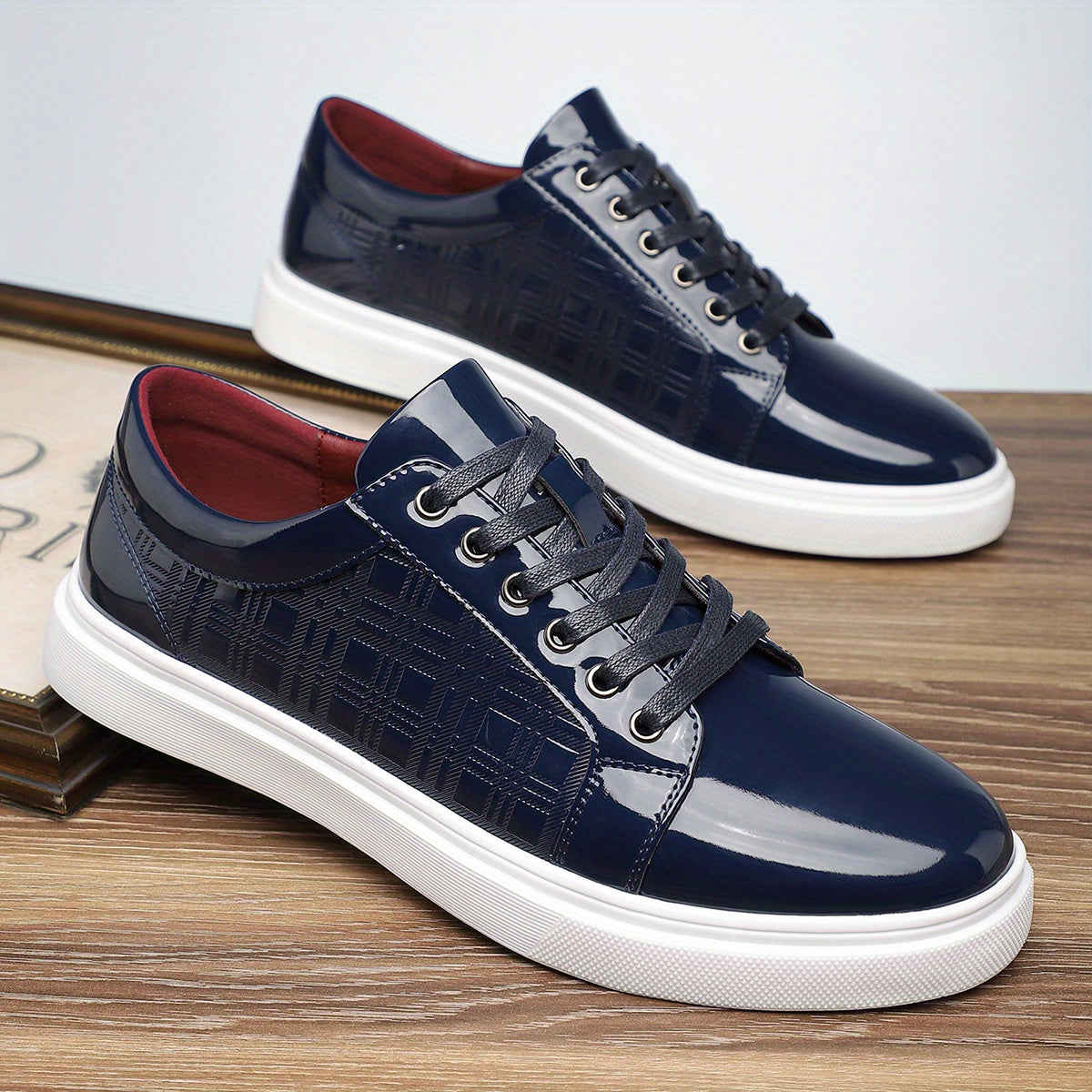 Elegantes zapatos de piel