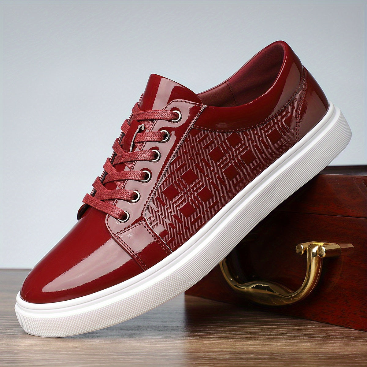 Elegantes zapatos de piel