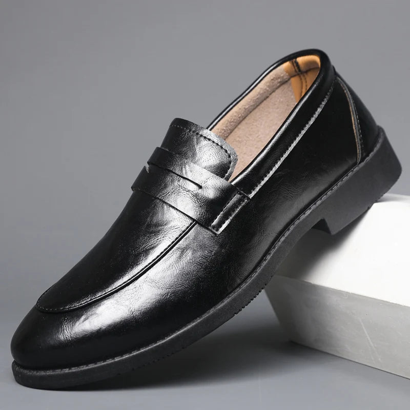 Mocasines de piel Chic