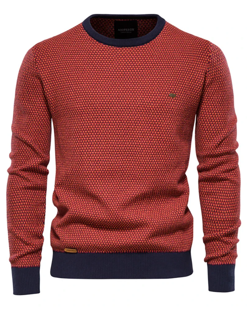 Jersey de cuadros para hombre