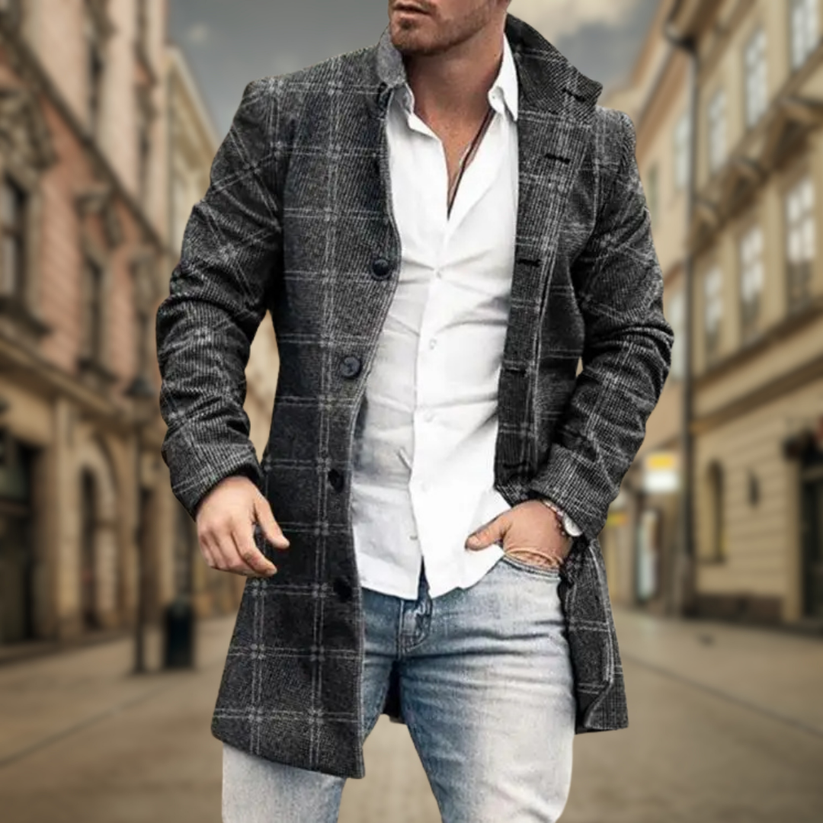 Abrigo elegante para hombre