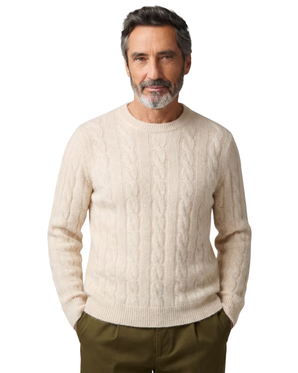 Jersey chic de cachemira