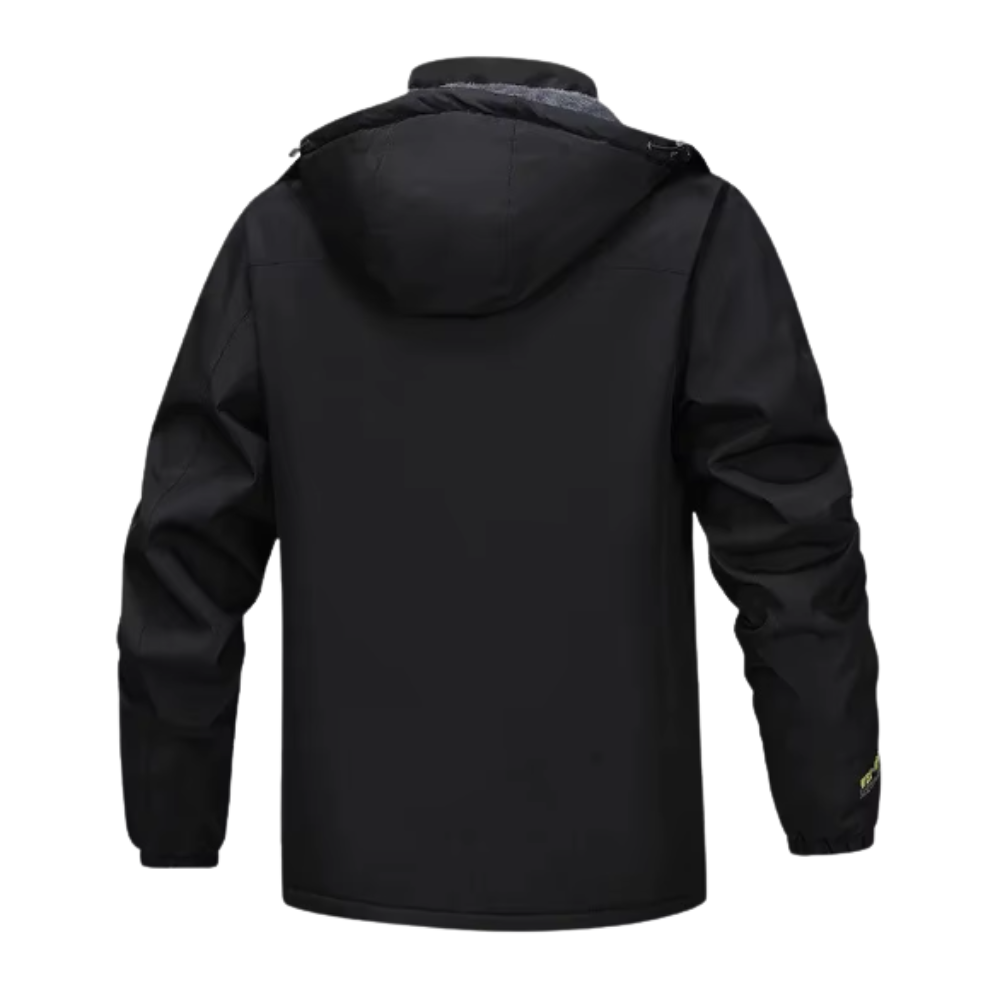 Elegante chaqueta polar para exteriores
