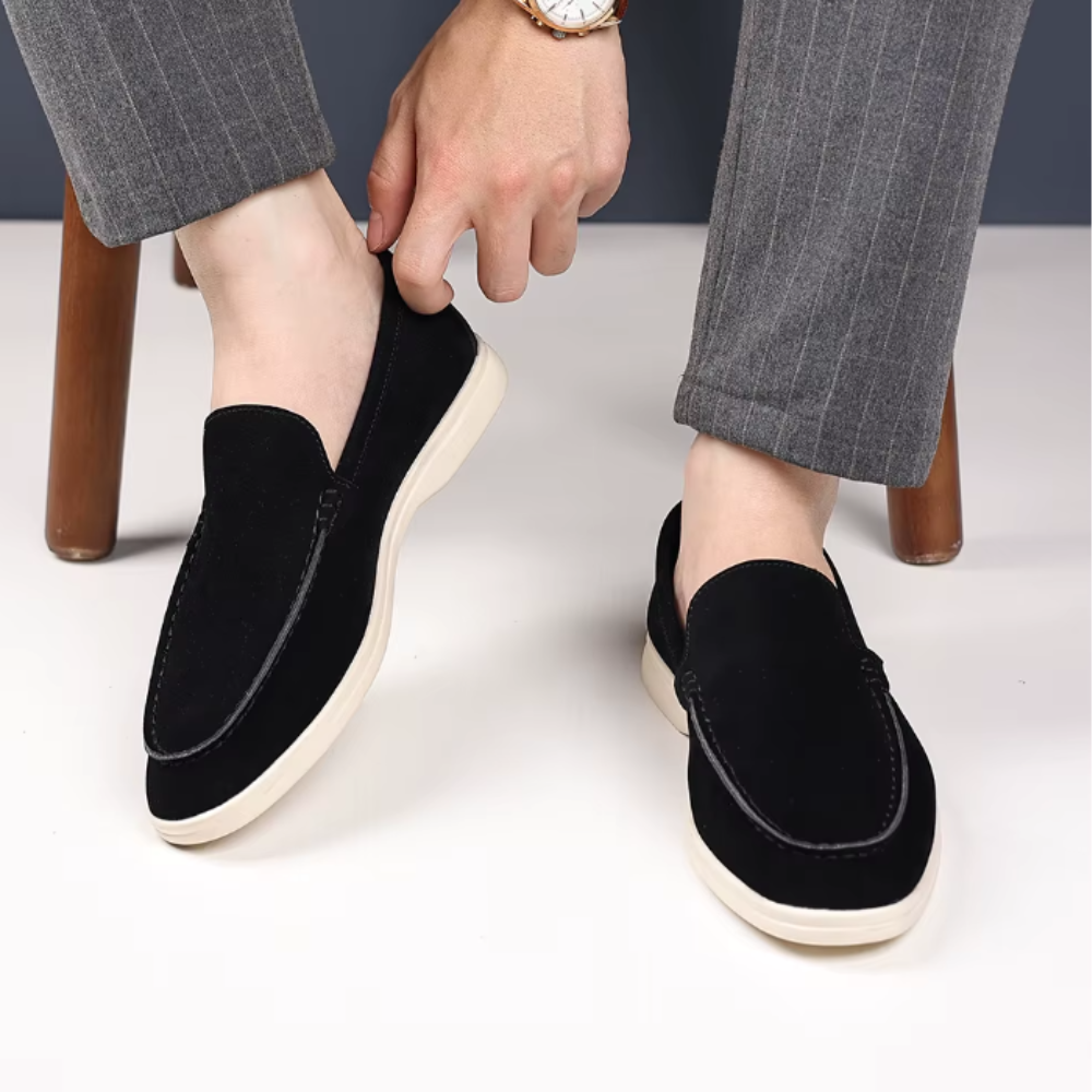 Mocasines de ante de lujo