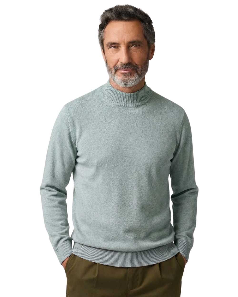 Jersey de cachemira doble grosor
