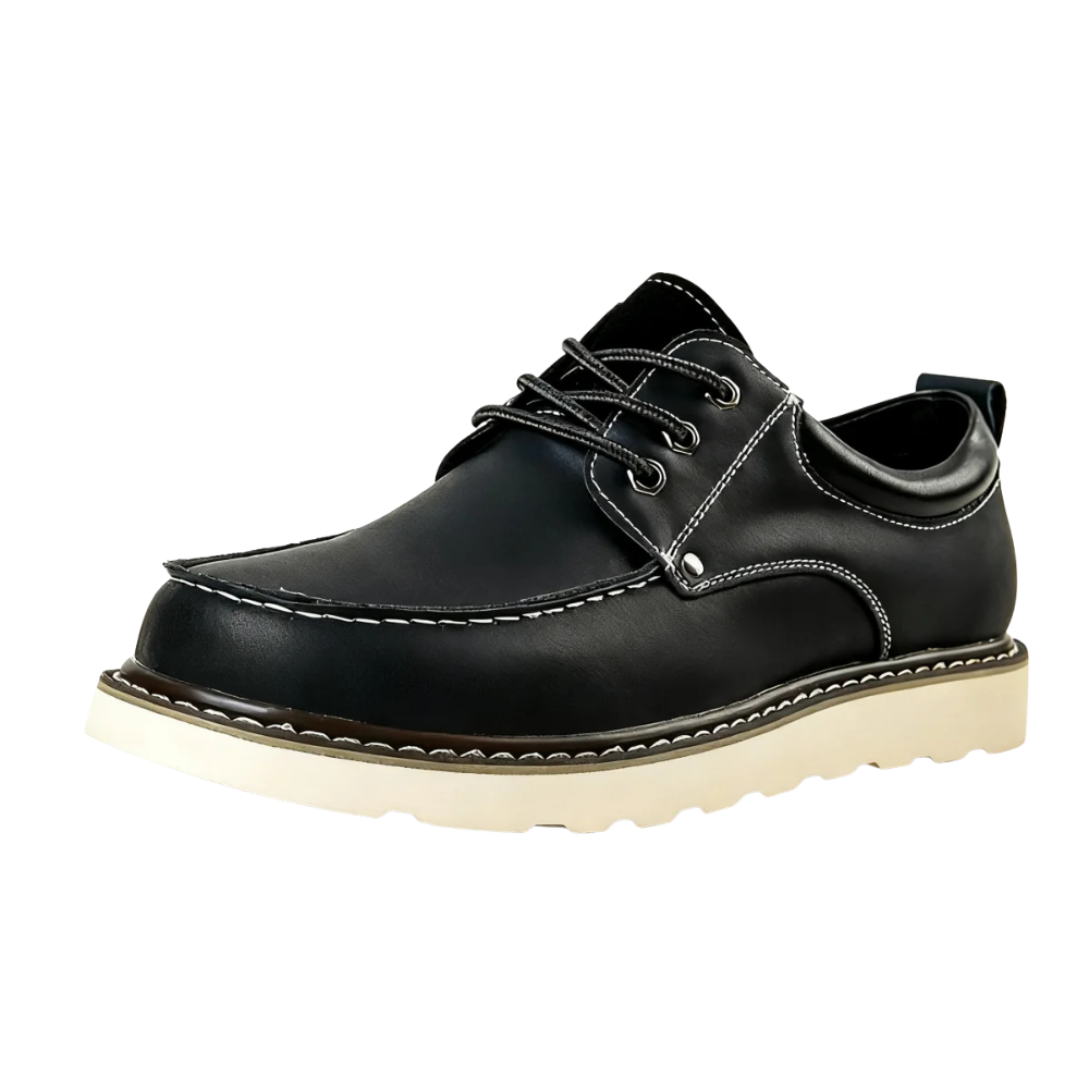 Zapatos retro casuales de cuero