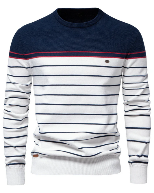 Jersey de hombre con diseño de rayas