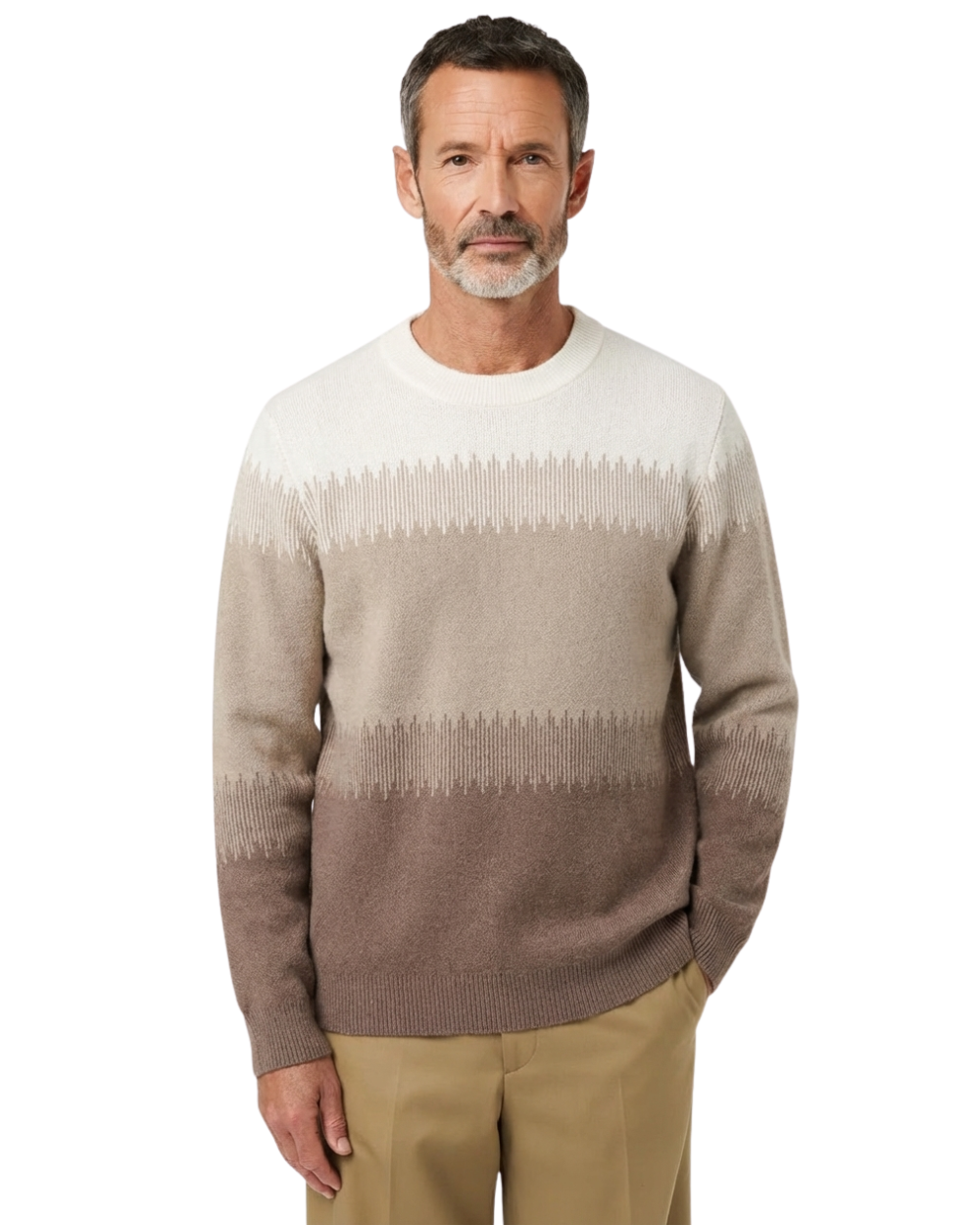 Jersey de lana merino para hombre