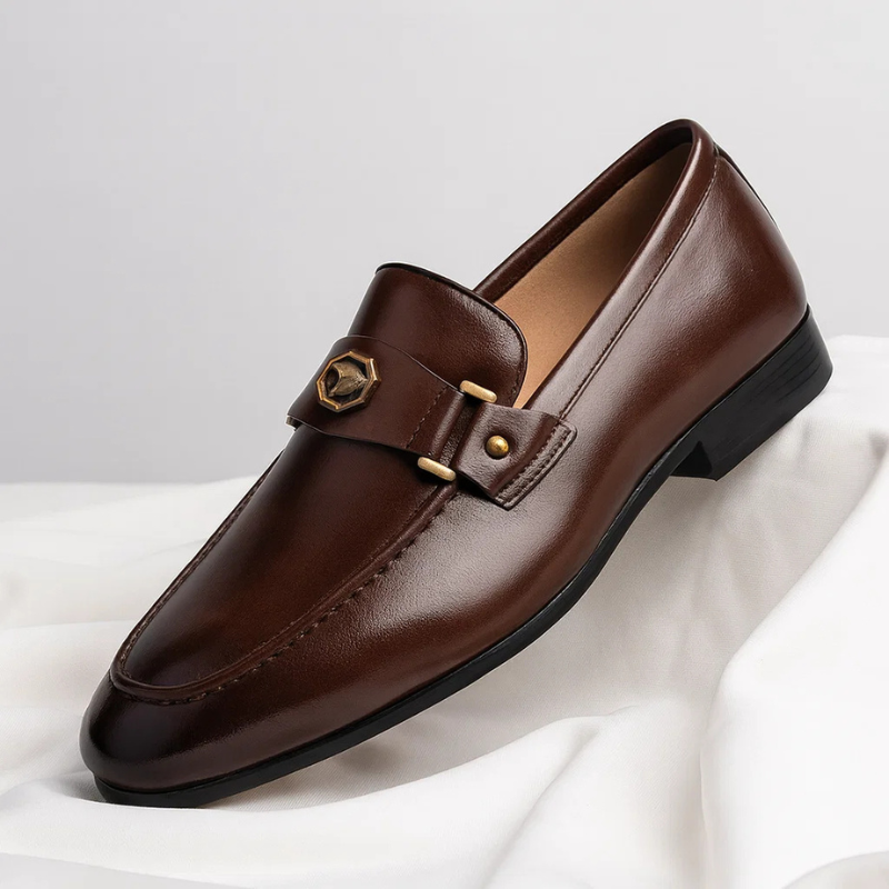 Mocasines clásicos de cuero