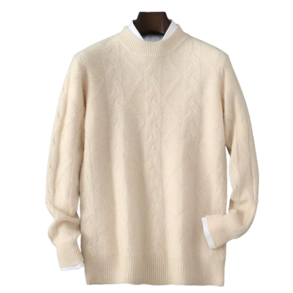 Jersey chic de cachemira