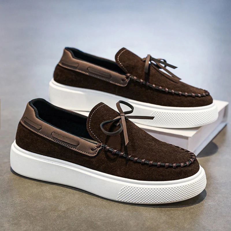 Elegantes zapatos de ante
