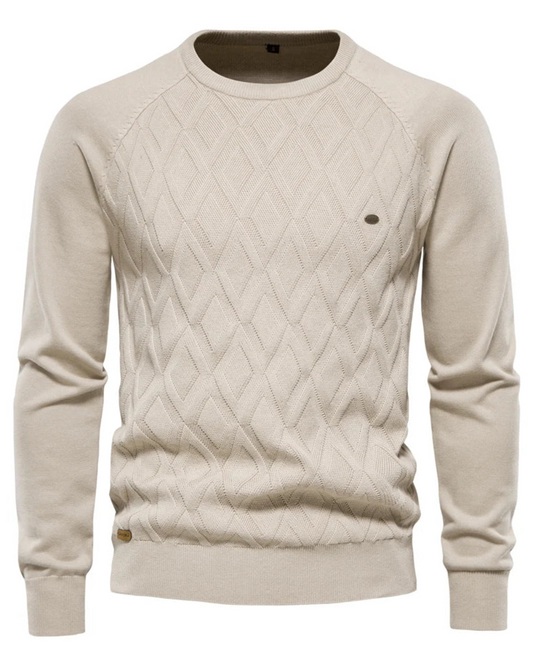Jersey de hombre con diseño a cuadros V2