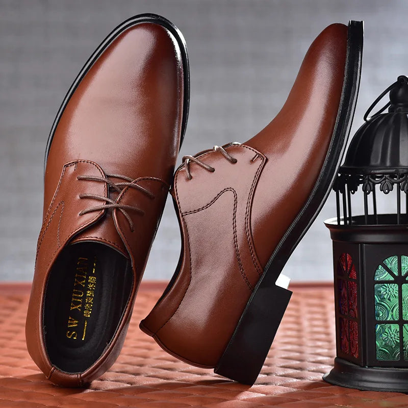 Zapatos de trabajo de piel