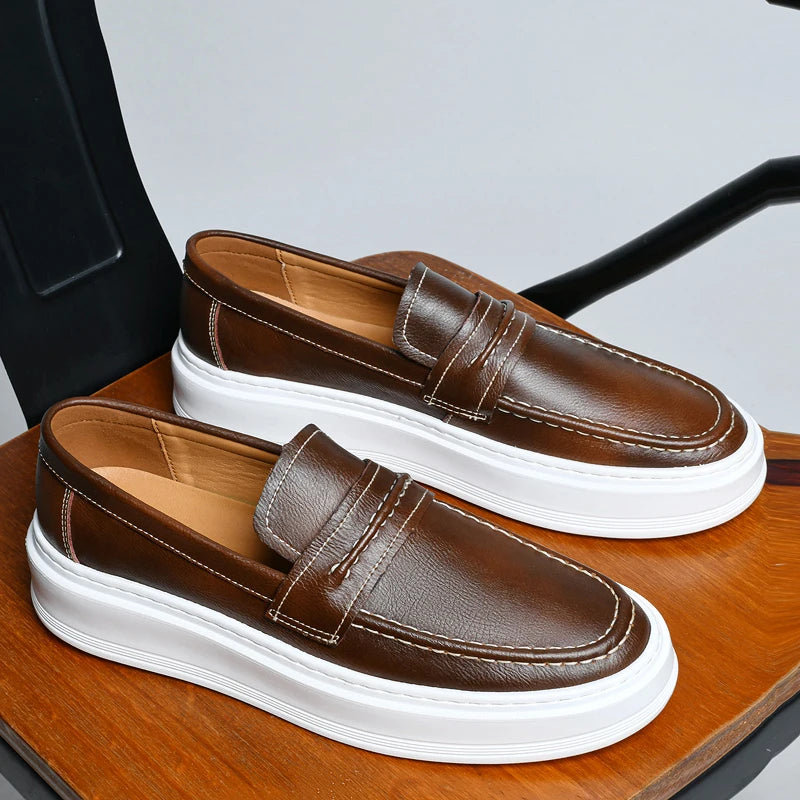Mocasines de piel de primera calidad