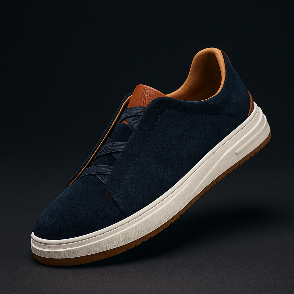 Elegantes zapatos de ante