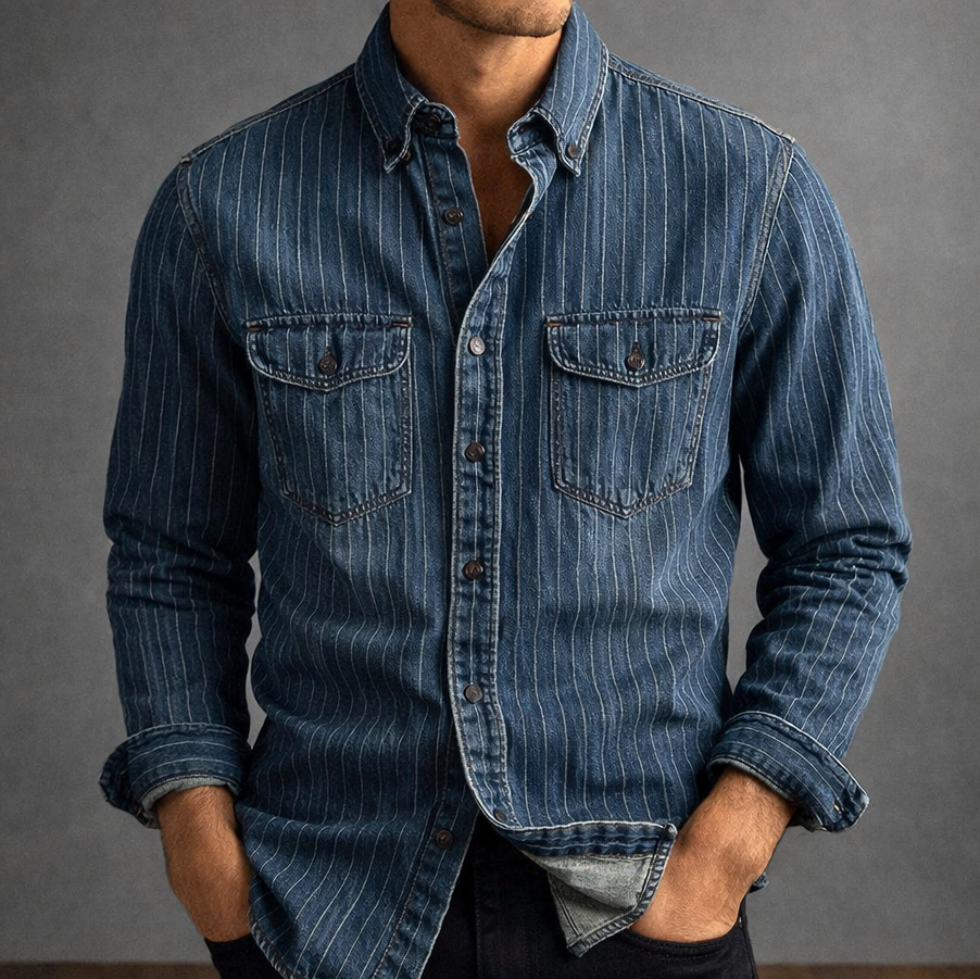 Camisa vintage para hombre