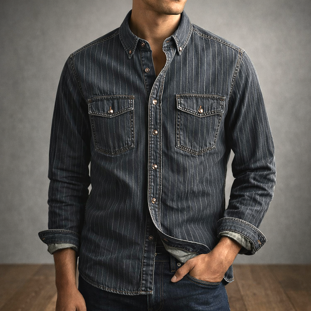 Camisa vintage para hombre