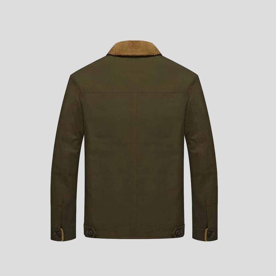 Elegante chaqueta polar