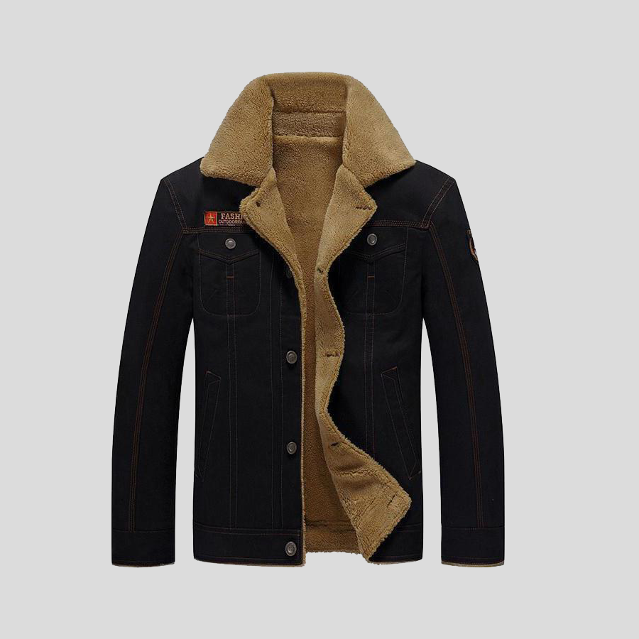 Elegante chaqueta polar