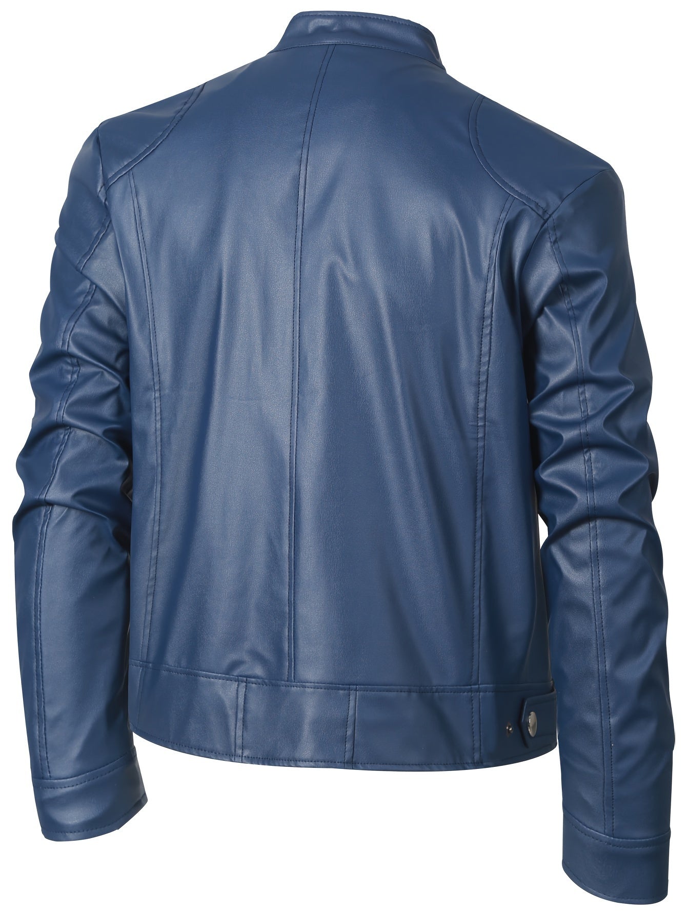 Chaqueta informal de cuero