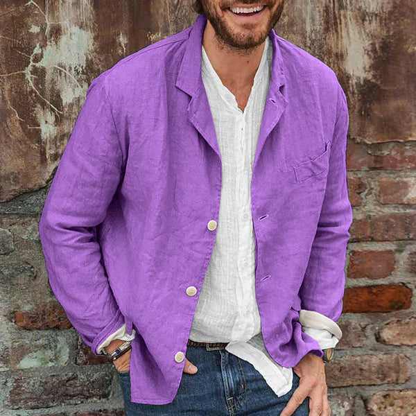 Blazer informal de algodón