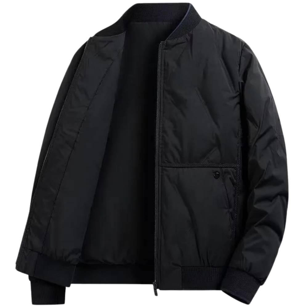 Elegante chaqueta de béisbol para hombre